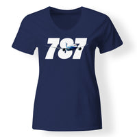 Thumbnail for Super Boeing 787 Designed V-Neck T-Shirts