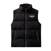 Thumbnail for Super Born To Fly Designed Puffy Vests