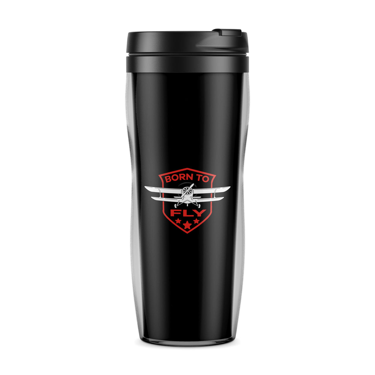Super Born To Fly Designed Travel Mugs