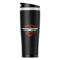 Thumbnail for Super Born To Fly Designed Travel Mugs