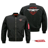 Thumbnail for Super Born To Fly Designed Pilot Jackets (Customizable)