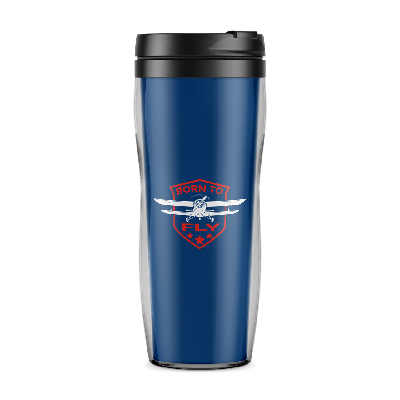 Super Born To Fly Designed Travel Mugs