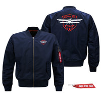 Thumbnail for Super Born To Fly Designed Pilot Jackets (Customizable)