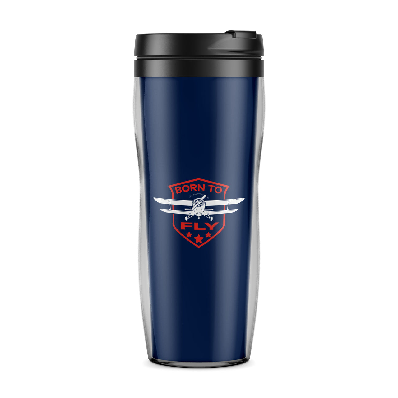 Super Born To Fly Designed Travel Mugs