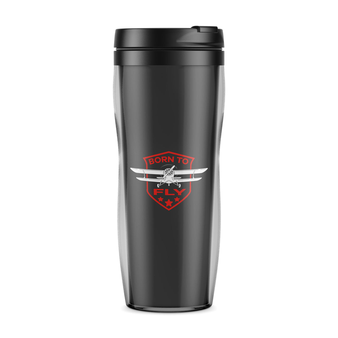 Super Born To Fly Designed Travel Mugs