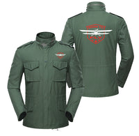 Thumbnail for Super Born To Fly Designed Military Coats