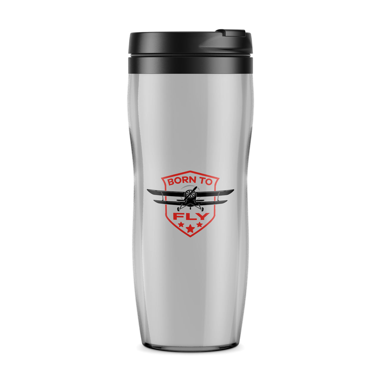 Super Born To Fly Designed Travel Mugs