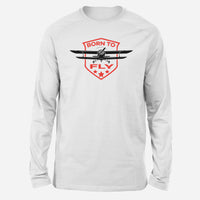 Thumbnail for Super Born To Fly Designed Long-Sleeve T-Shirts