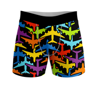 Thumbnail for Super Colourful Airplanes Designed Men Boxers