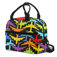 Thumbnail for Super Colourful Airplanes Designed Lunch Bags