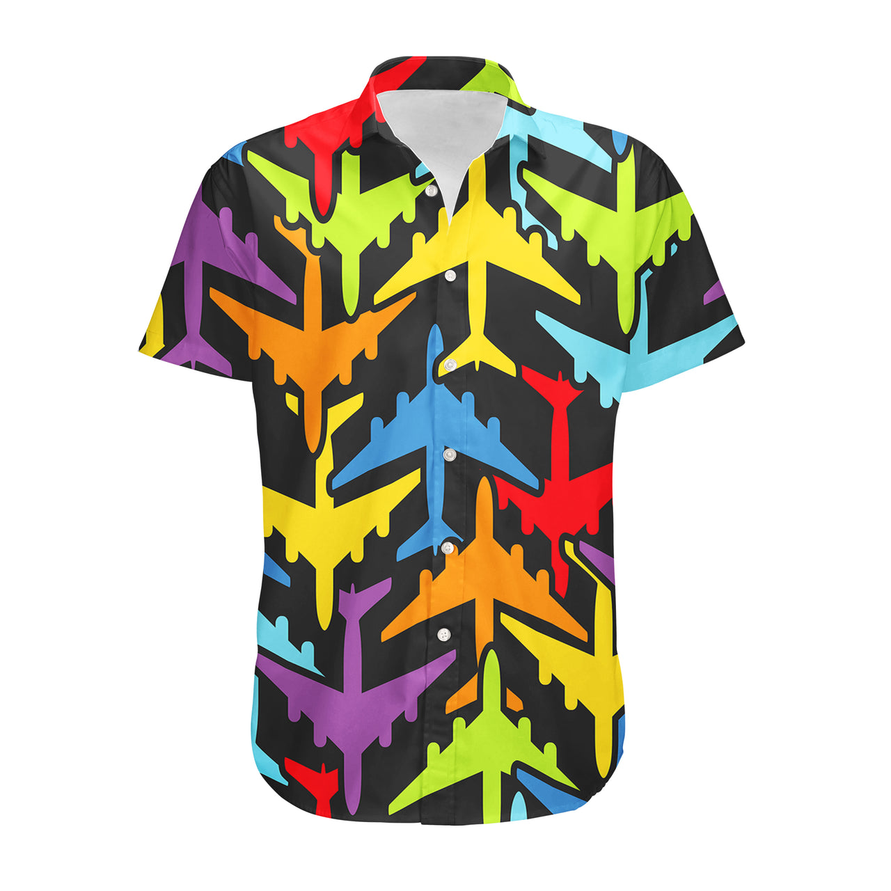 Super Colourful Airplanes Designed 3D Shirts