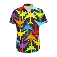 Thumbnail for Super Colourful Airplanes Designed 3D Shirts