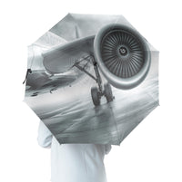 Thumbnail for Super Cool Airliner Jet Engine Designed Umbrella
