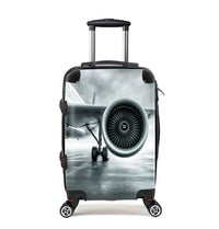 Thumbnail for Super Cool Airliner Jet Engine Designed Cabin Size Luggages