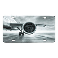 Thumbnail for Super Cool Airliner Jet Engine Designed Metal (License) Plates
