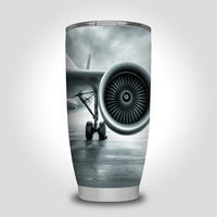 Thumbnail for Super Cool Airliner Jet Engine Designed Tumbler Travel Mugs
