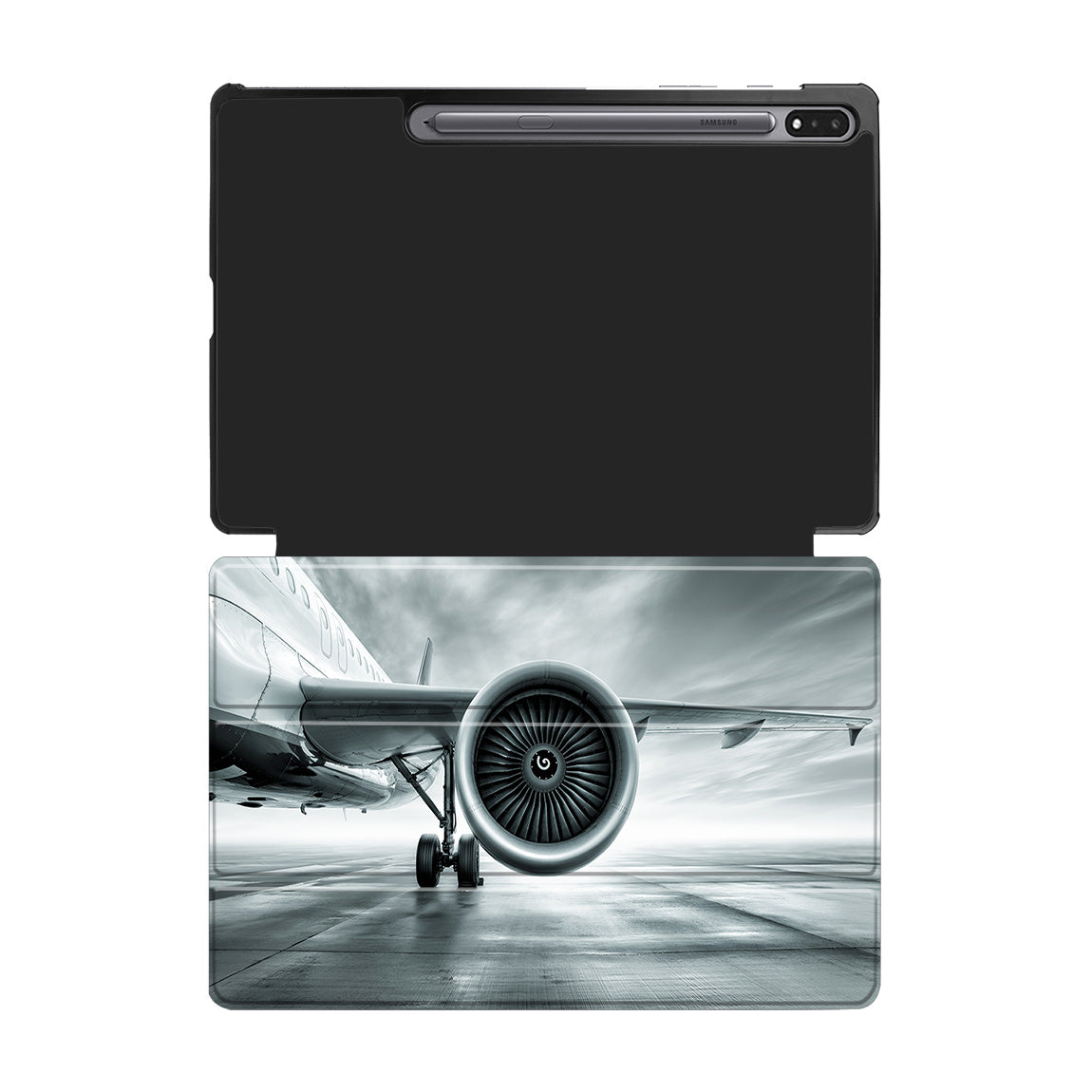 Super Cool Airliner Jet Engine Designed Samsung Tablet Cases