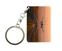 Thumbnail for Super Cool Landing During Sunset Designed Key Chains