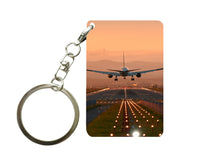 Thumbnail for Super Cool Landing During Sunset Designed Key Chains