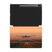 Thumbnail for Super Cool Landing During Sunset Designed Samsung Tablet Cases