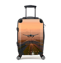 Thumbnail for Super Cool Landing During Sunset Designed Cabin Size Luggages