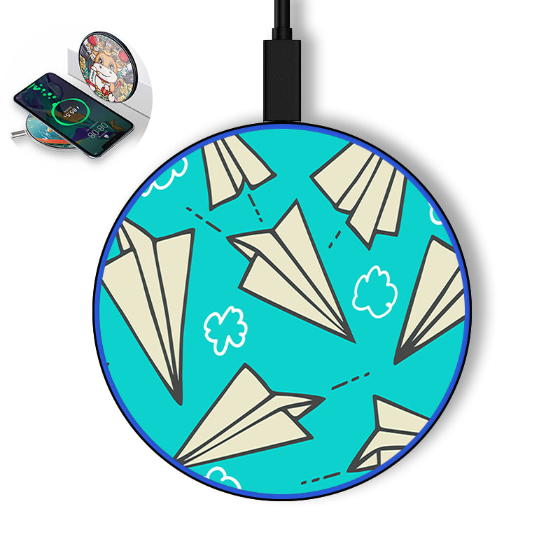 Super Cool Paper Airplanes Designed Wireless Chargers