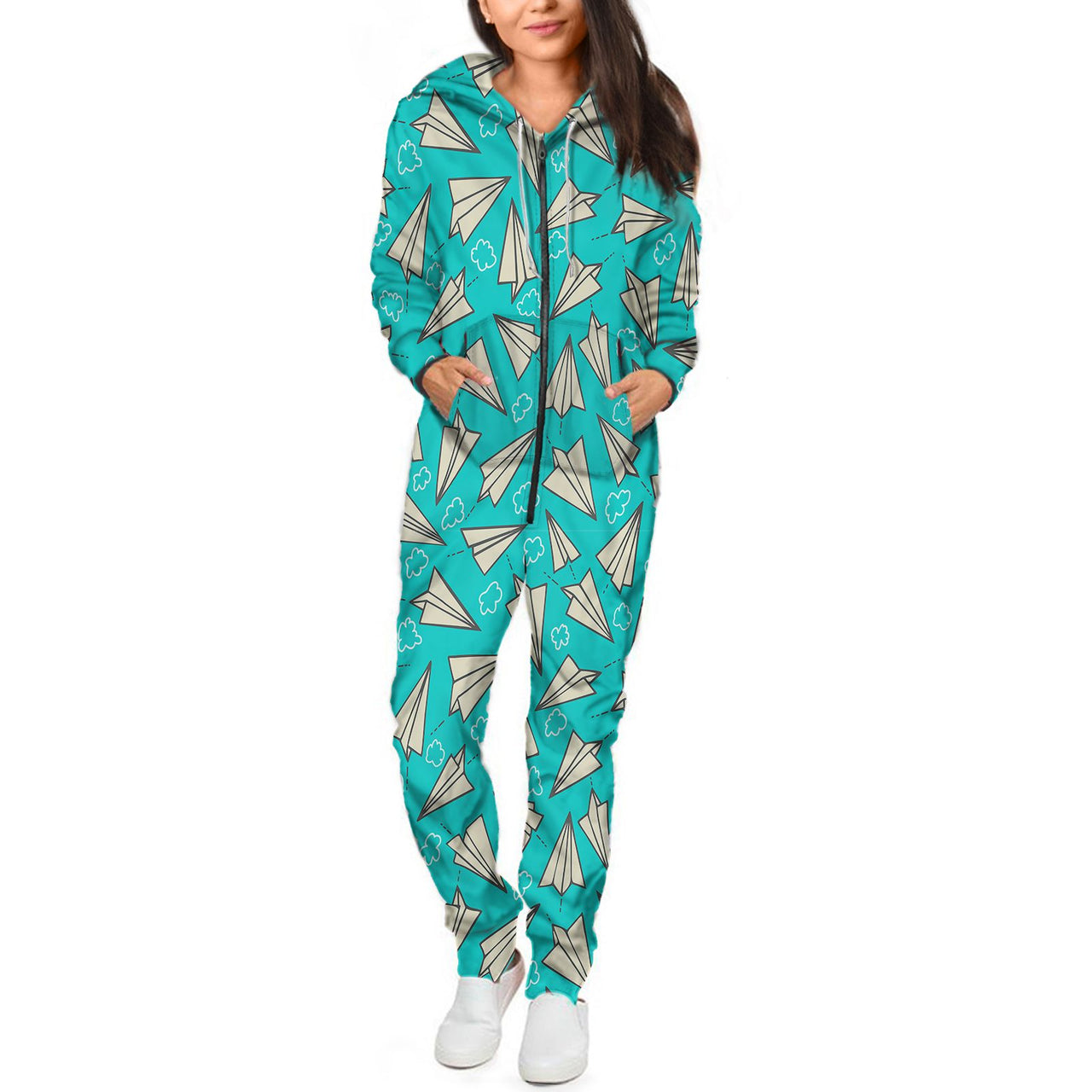 Super Cool Paper Airplanes Designed Jumpsuit for Men & Women