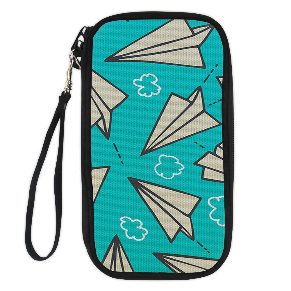 Super Cool Paper Airplanes Designed Travel Cases & Wallets
