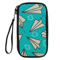 Thumbnail for Super Cool Paper Airplanes Designed Travel Cases & Wallets