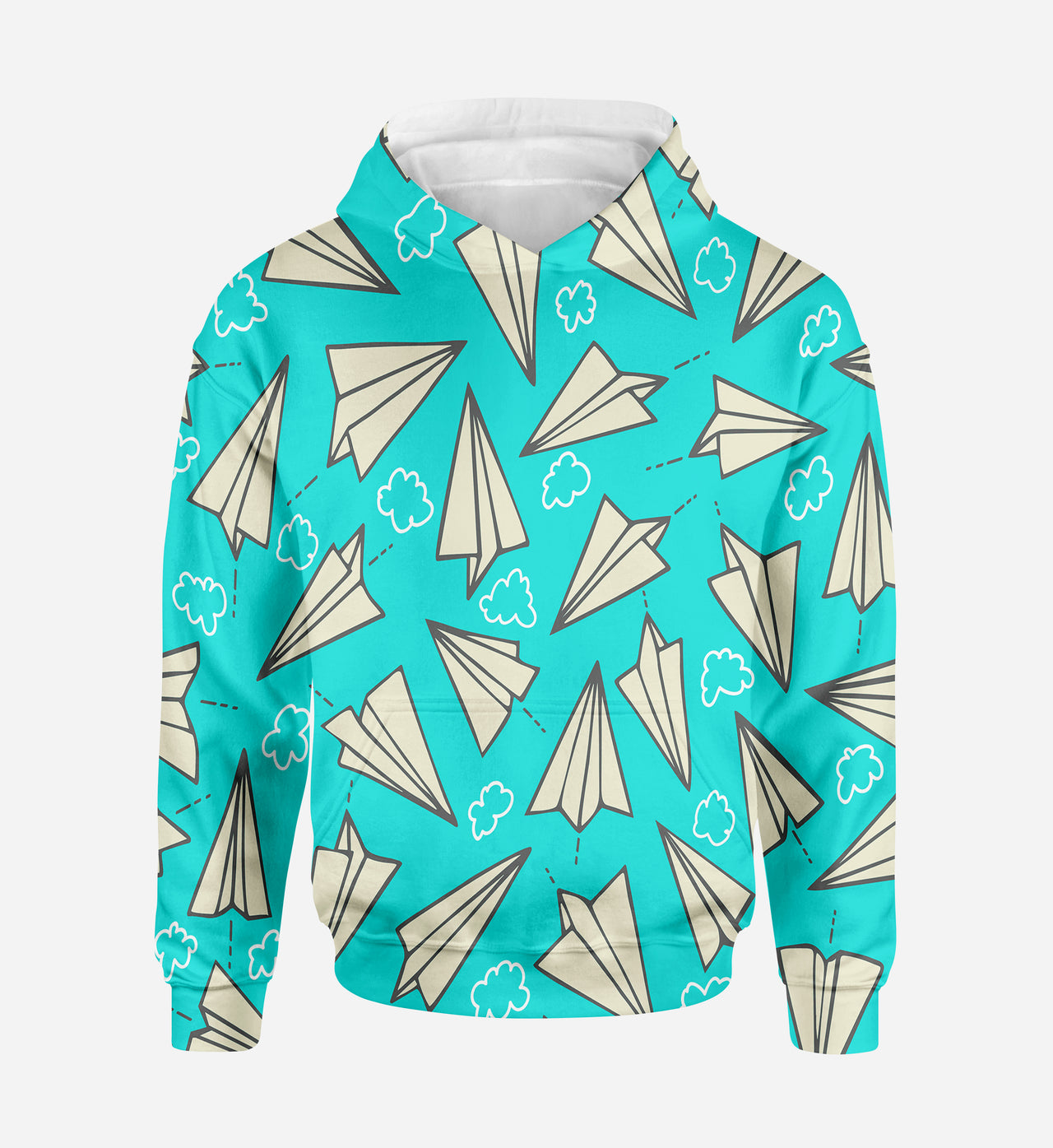 Super Cool Paper Airplanes Designed 3D Hoodies