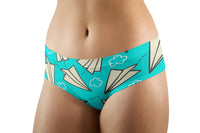 Thumbnail for Super Cool Paper Airplanes Designed Women Panties & Shorts