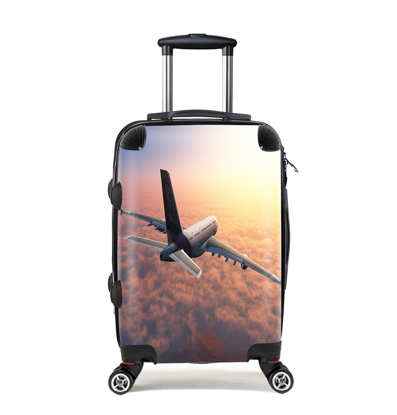 Super Cruising Airbus A380 over Clouds Designed Cabin Size Luggages