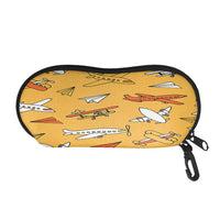 Thumbnail for Super Drawings of Airplanes Designed Glasses Bag
