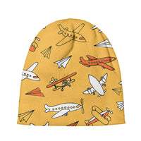 Thumbnail for Super Drawings of Airplanes Designed Knit 3D Beanies