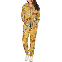 Thumbnail for Super Drawings of Airplanes Designed Jumpsuit for Men & Women