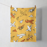 Thumbnail for Super Drawings of Airplanes Designed Towels