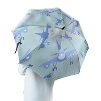 Thumbnail for Super Funny Airplanes Designed Umbrella