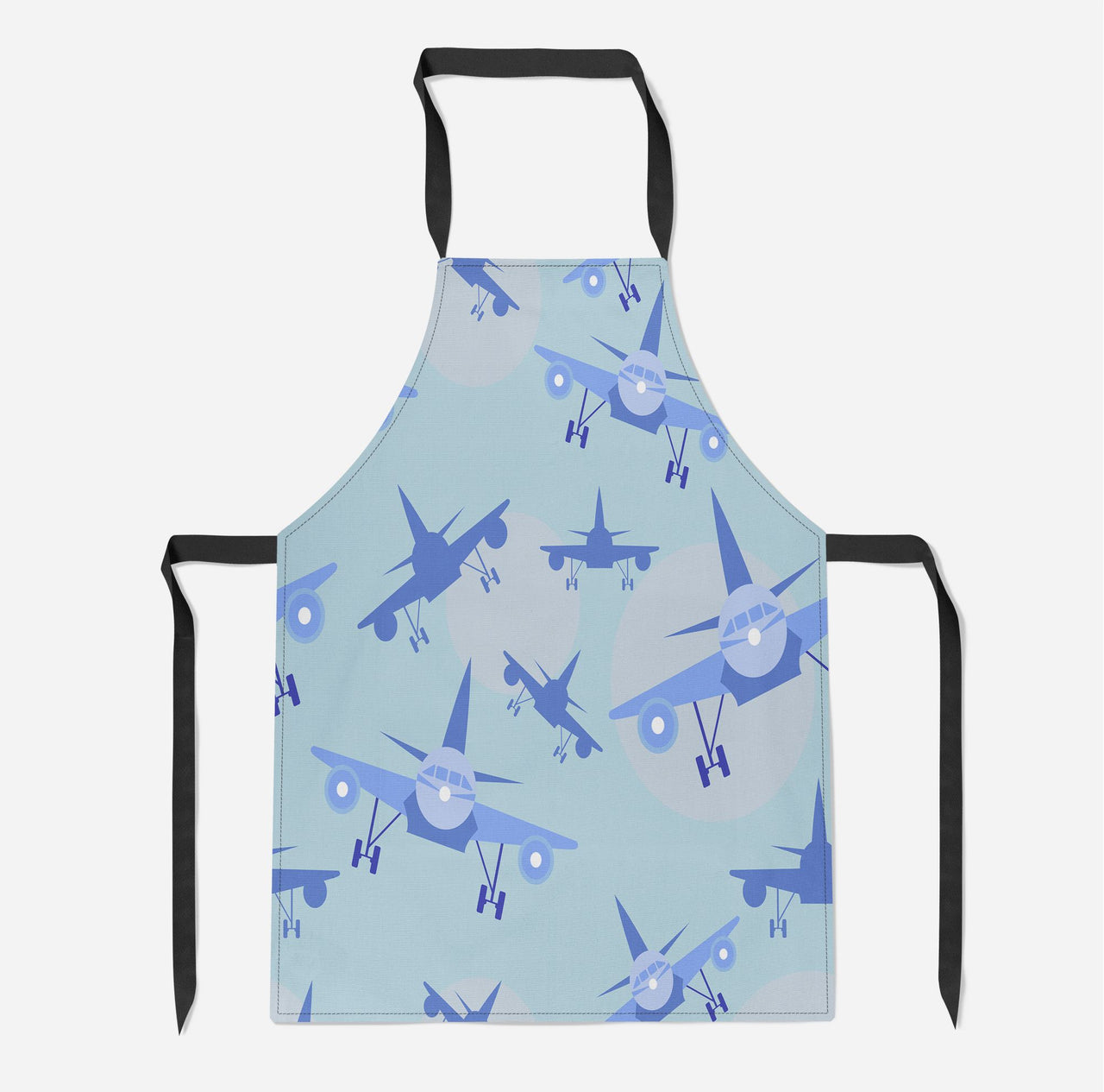 Super Funny Airplanes Designed Kitchen Aprons