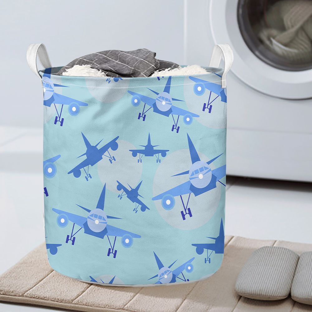 Super Funny Airplanes Designed Laundry Baskets