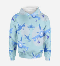 Thumbnail for Super Funny Airplanes Designed 3D Hoodies