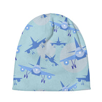 Thumbnail for Super Funny Airplanes Designed Knit 3D Beanies