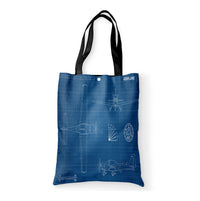 Thumbnail for Super Propeller Details Designed Tote Bags