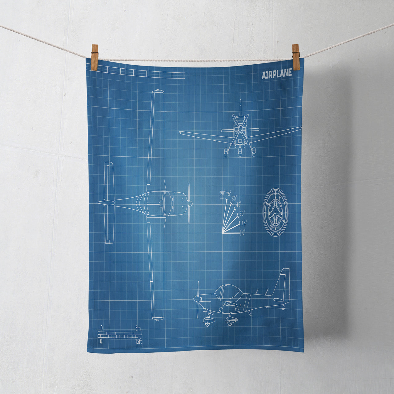 Super Propeller Details Designed Towels