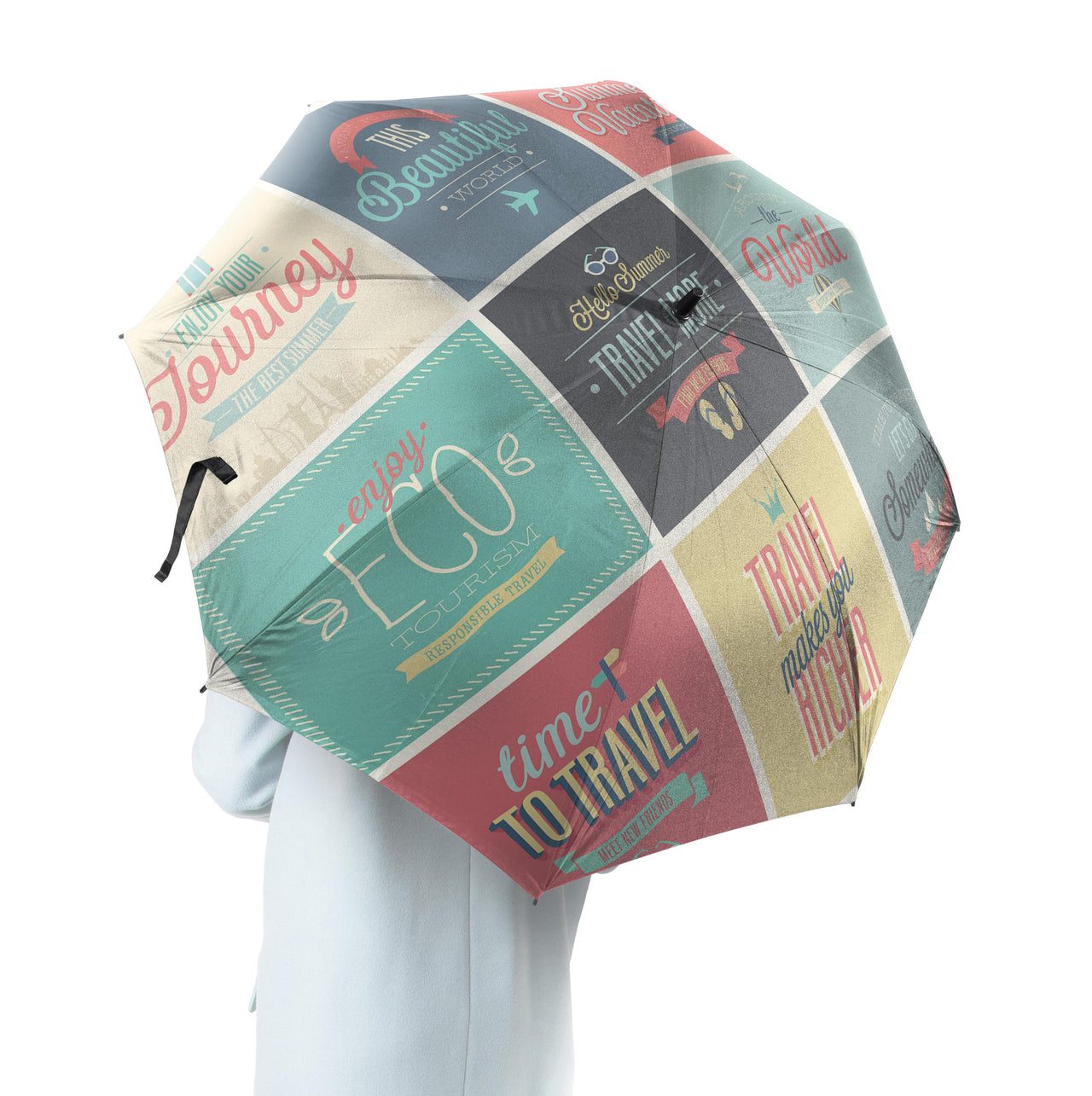 Super Travel Icons Designed Umbrella