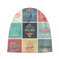 Thumbnail for Super Travel Icons Designed Knit 3D Beanies