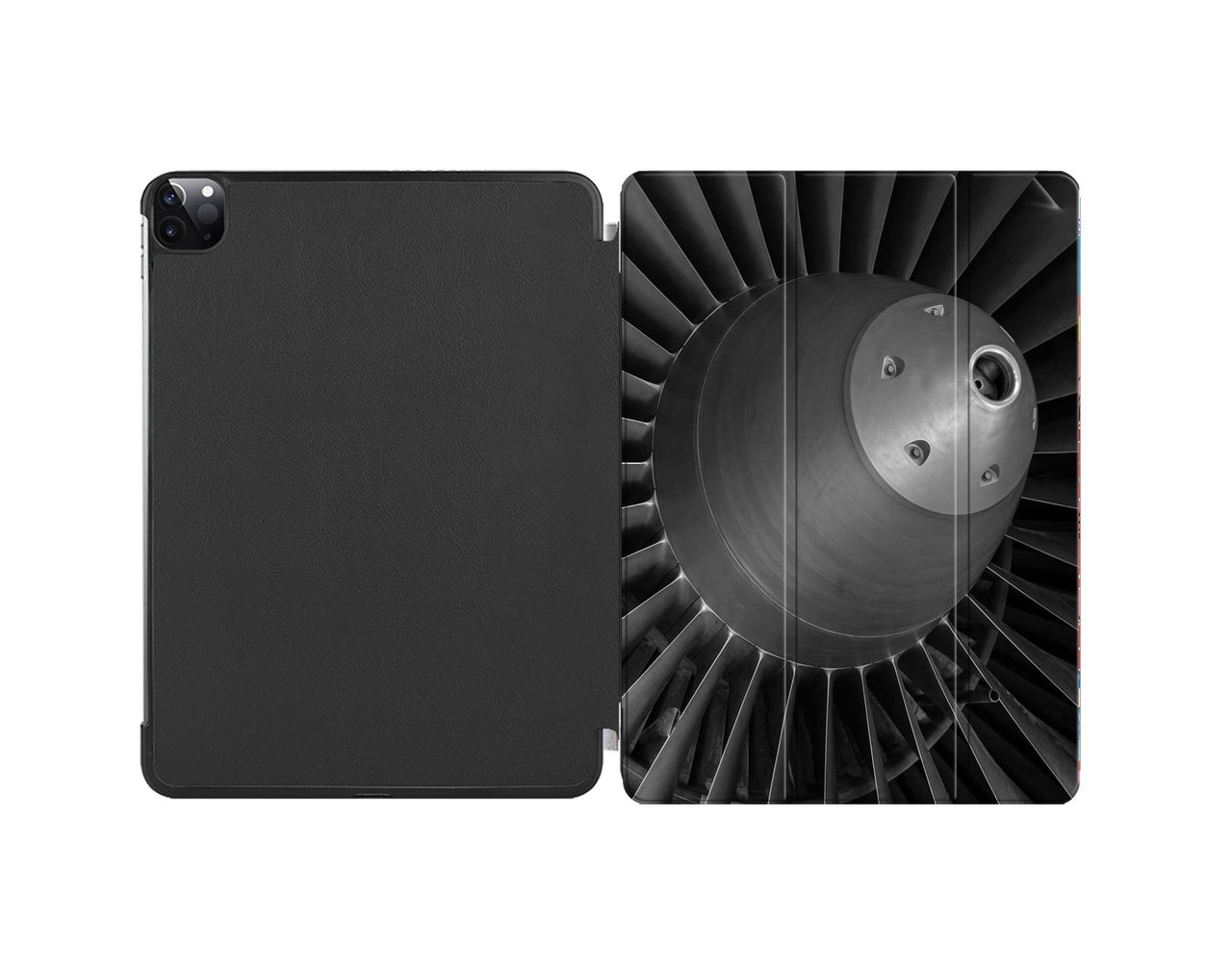 Super View of Jet Engine Designed iPad Cases
