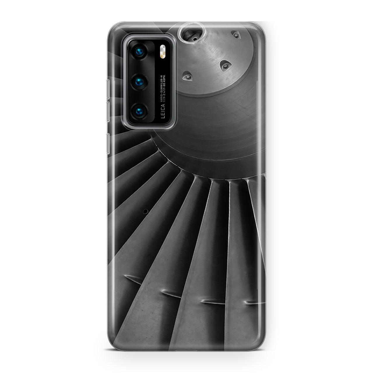 Super View of Jet Engine Designed Huawei Cases
