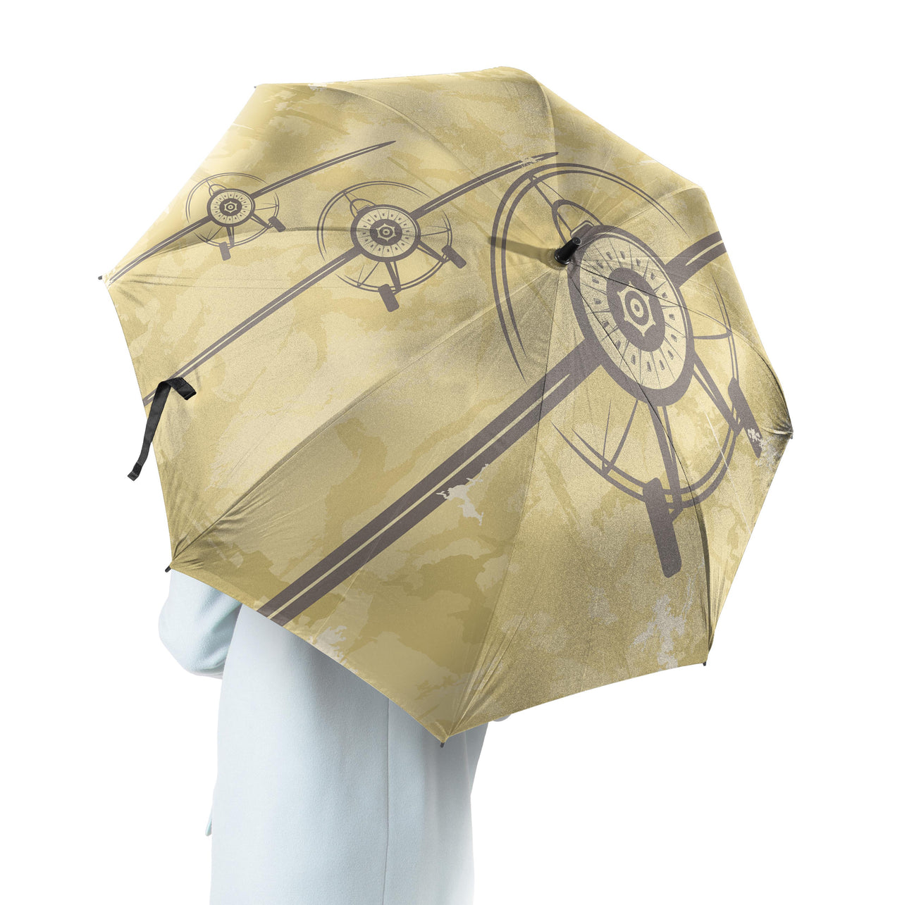 Super Vintage Propeller Designed Umbrella