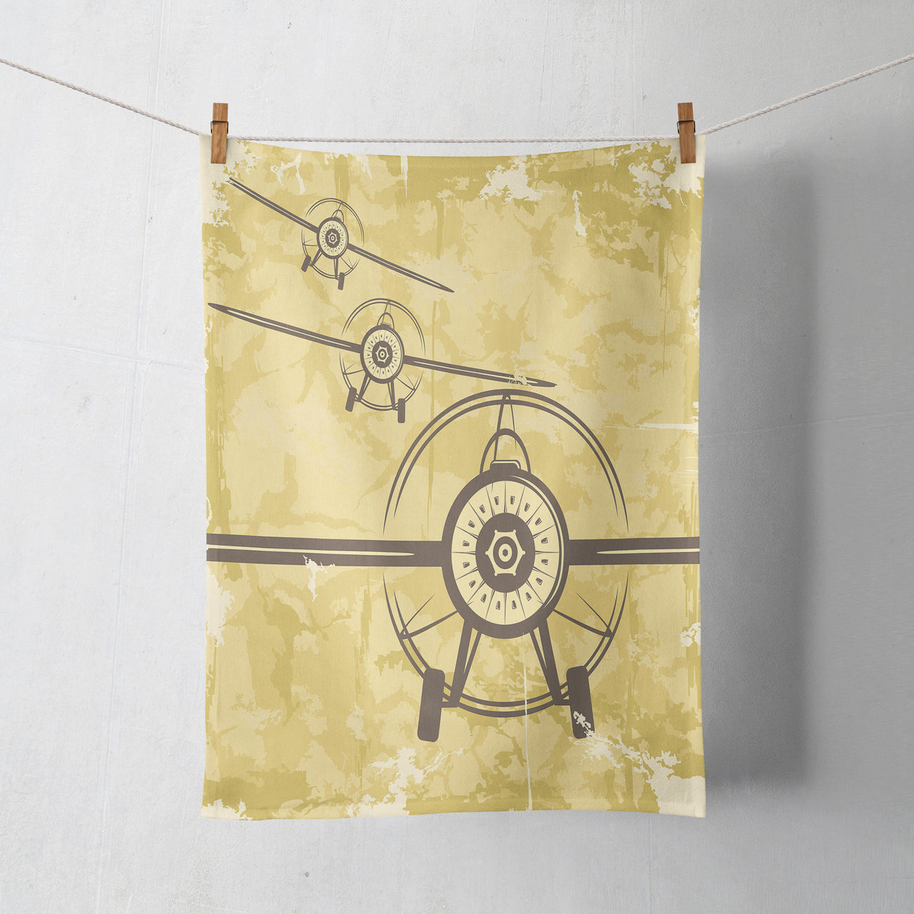 Super Vintage Propeller Designed Towels