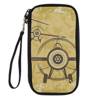 Thumbnail for Super Vintage Propeller Designed Travel Cases & Wallets